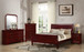Louis Philippe - Sleigh Bed - Wood Louis Philippe - Sleigh Bed - Wood
