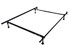 F55004 - Metal Bed Frame - Black