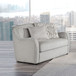 Mahler - Chair With 2 Pillows - Beige Linen