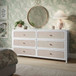 Patty - Rattan 6 Drawer Dresser