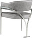 Madelyn - Dining Chair (Set of 2) - Brushed Chrome
