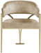 Madelyn - Dining Chair (Set of 2) - Brushed Brass