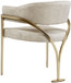 Madelyn - Dining Chair (Set of 2) - Brushed Brass