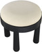 Larea - Upholstered Ottoman - Cream