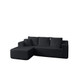 Modular Cloud Sectional Couch With L Shape Chaise, Deep Seat