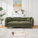 Tufted Oversized Sofa For Living Spaces