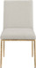Reeves - Dining Side Chair (Set of 2) - Gold Base