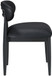 Riccio - Side Chair (Set of 2) - Black Frame