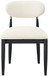 Riccio - Fabric Dining Side Chair (Set of 2) - Black And Gold Frame