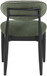 Riccio - Fabric Dining Side Chair (Set of 2) - Black Frame