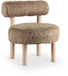 Ambre - Shearling Fabric Accent Chair