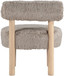 Ambre - Shearling Fabric Accent Chair