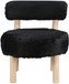 Ambre - Shearling Fabric Accent Chair