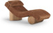 Marcella - Chaise Lounge - Natural Base