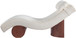 Marcella - Chaise Lounge - Walnut Base