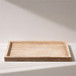 Barletta - Travertine Rectangular Tray - Natural
