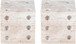 Dice - Travertine Decorative - Natural