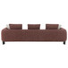 Mardi - Sofa With 6 Pillows - Maroon Tweed