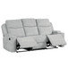 Galya - Motion Sofa - Light Gray Chenille