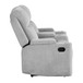 Galya - Motion Loveseat With Console - Light Gray Chenille Galya - Motion Loveseat With Console - Light Gray Chenille