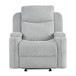 Galya - Motion Glider Recliner - Light Gray Chenille Galya - Motion Glider Recliner - Light Gray Chenille