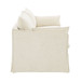 Shane - Sofa With 2 Pillows - Beige Linen