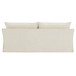 Shane - Sofa With 2 Pillows - Beige Linen