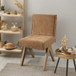 Zoey - Side Chair (Set of 2) - Chocolate Chenille & Oak