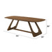 Hoyte - Dining Table - Walnut