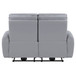 Jeromie - Power Motion Loveseat With USB Port - Gray Synthetic Leather