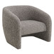 Livia - Accent Chair - Brown & Gray Tweed