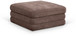 Stellar - Chenille Fabric Upholstered Modular Modular Ottoman