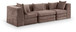 Stellar - 3 Piece 114" Upholstered Modular Sofa