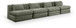 Stellar - 4 Piece Upholstered Modular Sectional
