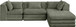 Stellar - 4 Piece Upholstered Modular Sectional