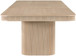 Mohari - Solid Wood And Oak Veneer 112" / 160" Dining Table