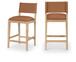 Avon - Vegan Leather Counter Stool