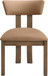 Lavrin - Vegan Leather Upholstered Dining Side Chair (Set of 2) - Walnut Base