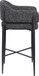 Dame - Fabric Upholstered Counter Stool (Set of 2)