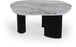 Puglia - Marble Top And Oak Wood Base Table