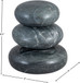 Pumpkin - 3 Piece Marble Decorative Object