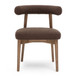 Spara - Performance Boucle Side Chair - Chocolate Brown