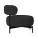 Antonia - Swivel Chair - Heron Black