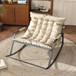 Rocking Chair With Storage, Cushions & Armrests