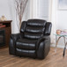 Classic Design Recliner, Upholstery Recliner, Glider Recliner - Black Berry