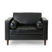 Sophisticated Club Chair With Relaxing Comfor