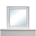Verona - Mirror With Premium Low Distortion Glass - White