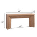 Console Table, Entryway Table - Antique Natural / Light Natural / Natural