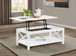 Skyview - 44" Rectangular Lift Top Coffee Table - White