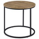 Lainey - Round Occasional Side End Table - Mango